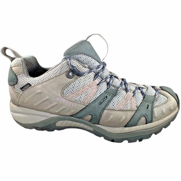 Merrell Shoes - Merrell Womens Siren Sport Hiking Trail Shoes Gore-Tex Gray Lace Up Sz 7.5 Outdo
